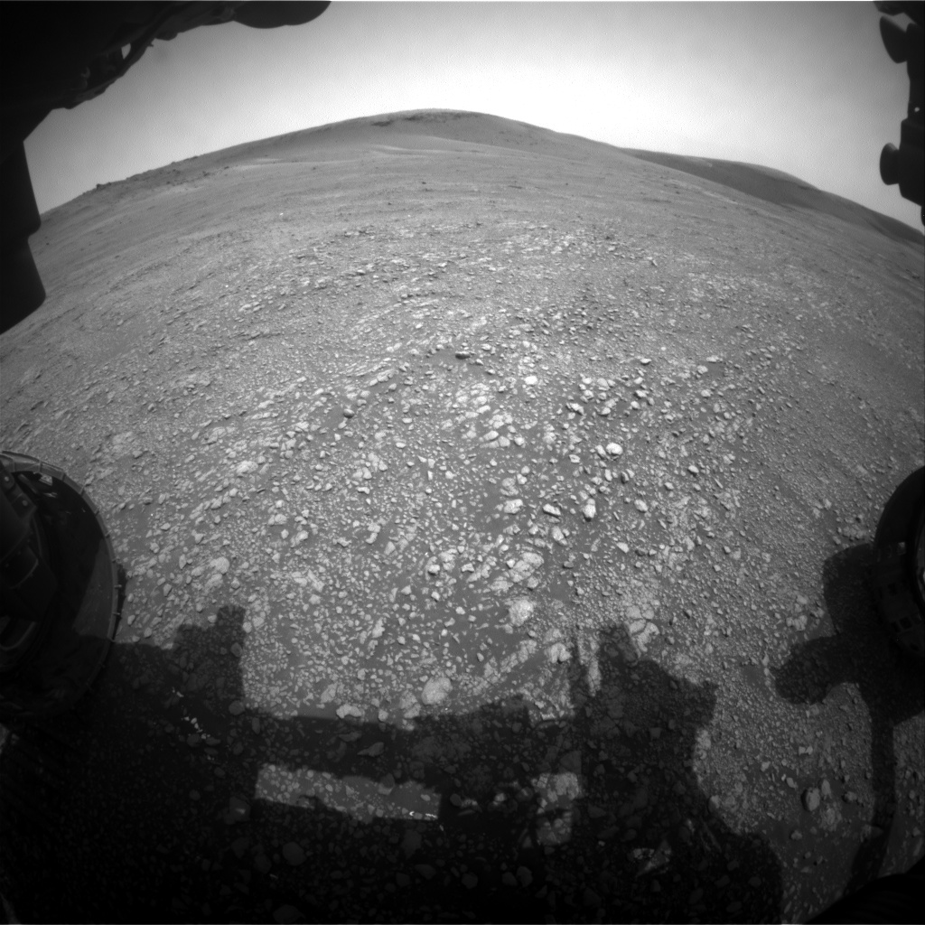 Nasa's Mars rover Curiosity acquired this image using its Front Hazard Avoidance Camera (Front Hazcam) on Sol 2353, at drive 264, site number 75