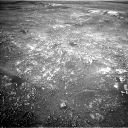 Nasa's Mars rover Curiosity acquired this image using its Left Navigation Camera on Sol 2354, at drive 384, site number 75