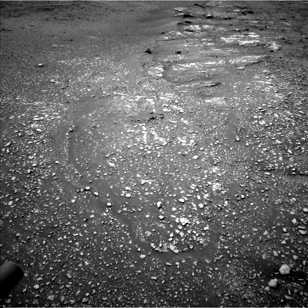 Nasa's Mars rover Curiosity acquired this image using its Left Navigation Camera on Sol 2357, at drive 720, site number 75