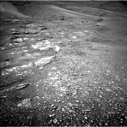 Nasa's Mars rover Curiosity acquired this image using its Left Navigation Camera on Sol 2357, at drive 732, site number 75