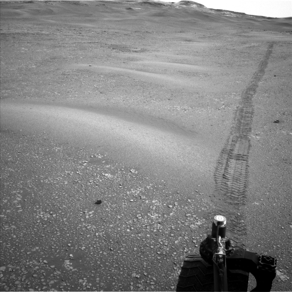 Nasa's Mars rover Curiosity acquired this image using its Left Navigation Camera on Sol 2359, at drive 936, site number 75
