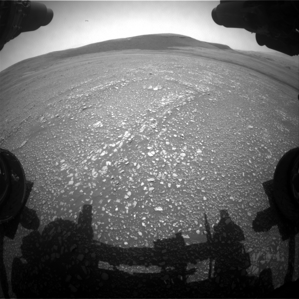 Nasa's Mars rover Curiosity acquired this image using its Front Hazard Avoidance Camera (Front Hazcam) on Sol 2360, at drive 936, site number 75