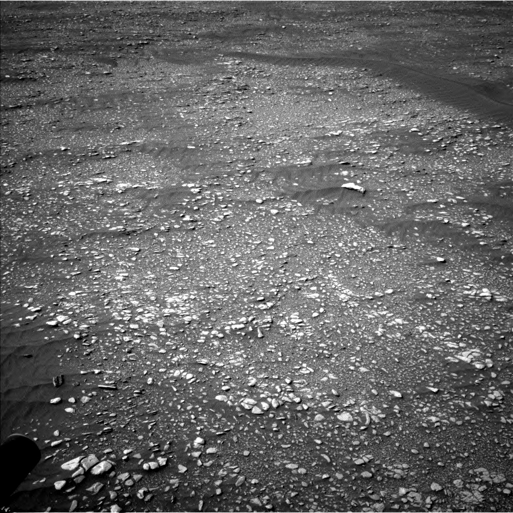 Nasa's Mars rover Curiosity acquired this image using its Left Navigation Camera on Sol 2361, at drive 1104, site number 75