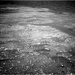 Nasa's Mars rover Curiosity acquired this image using its Left Navigation Camera on Sol 2361, at drive 1110, site number 75