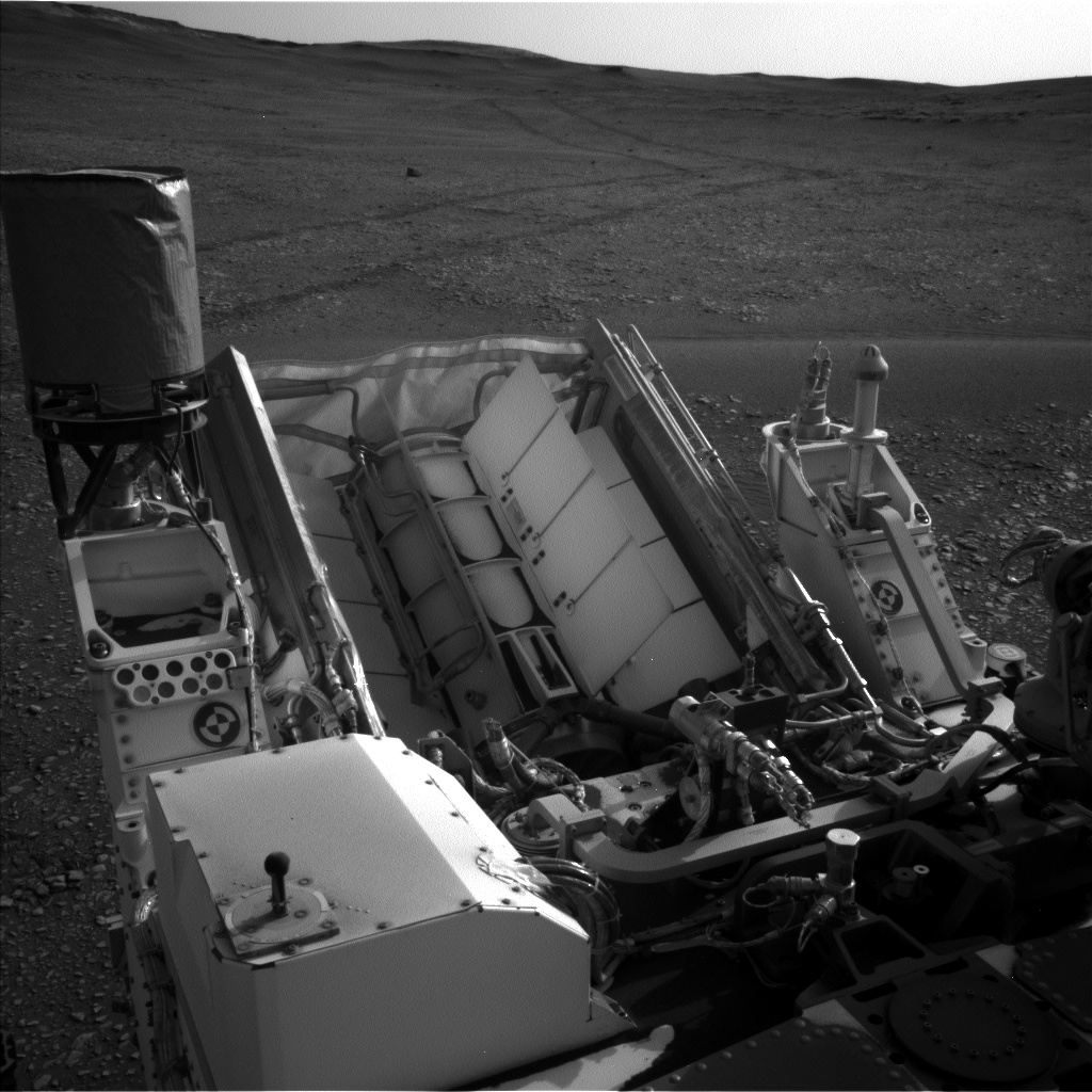 Nasa's Mars rover Curiosity acquired this image using its Left Navigation Camera on Sol 2361, at drive 1128, site number 75