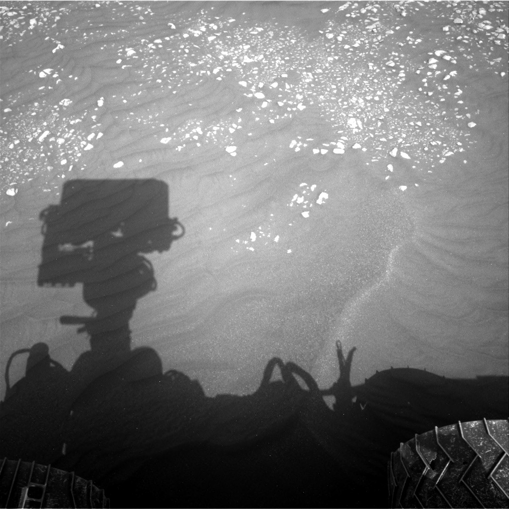Nasa's Mars rover Curiosity acquired this image using its Right Navigation Camera on Sol 2361, at drive 1128, site number 75