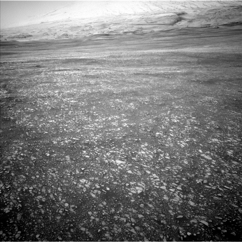 Nasa's Mars rover Curiosity acquired this image using its Left Navigation Camera on Sol 2365, at drive 1386, site number 75