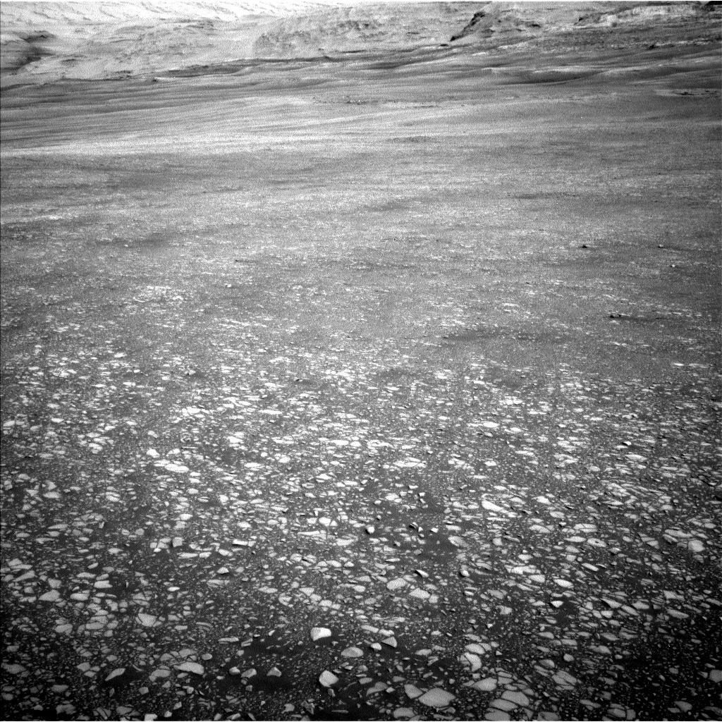 Nasa's Mars rover Curiosity acquired this image using its Left Navigation Camera on Sol 2365, at drive 1386, site number 75