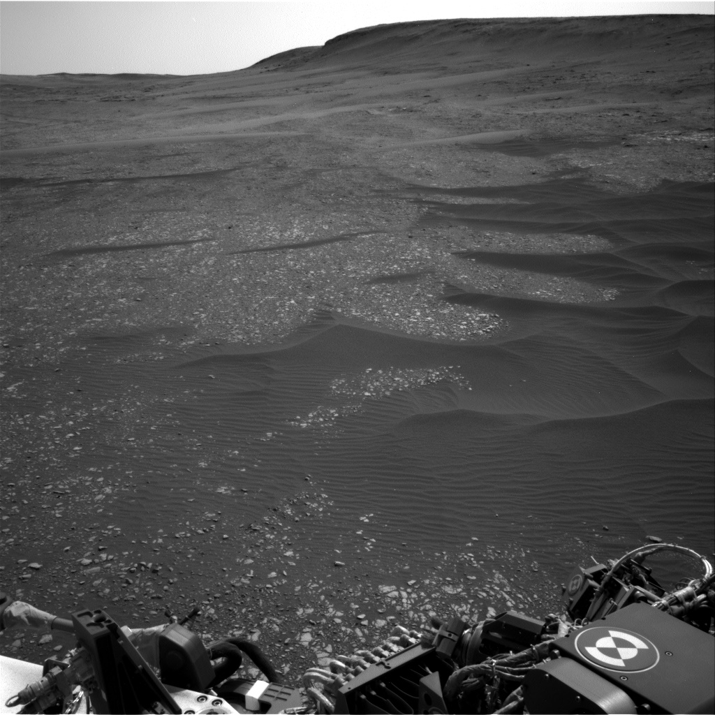 Nasa's Mars rover Curiosity acquired this image using its Right Navigation Camera on Sol 2365, at drive 1386, site number 75