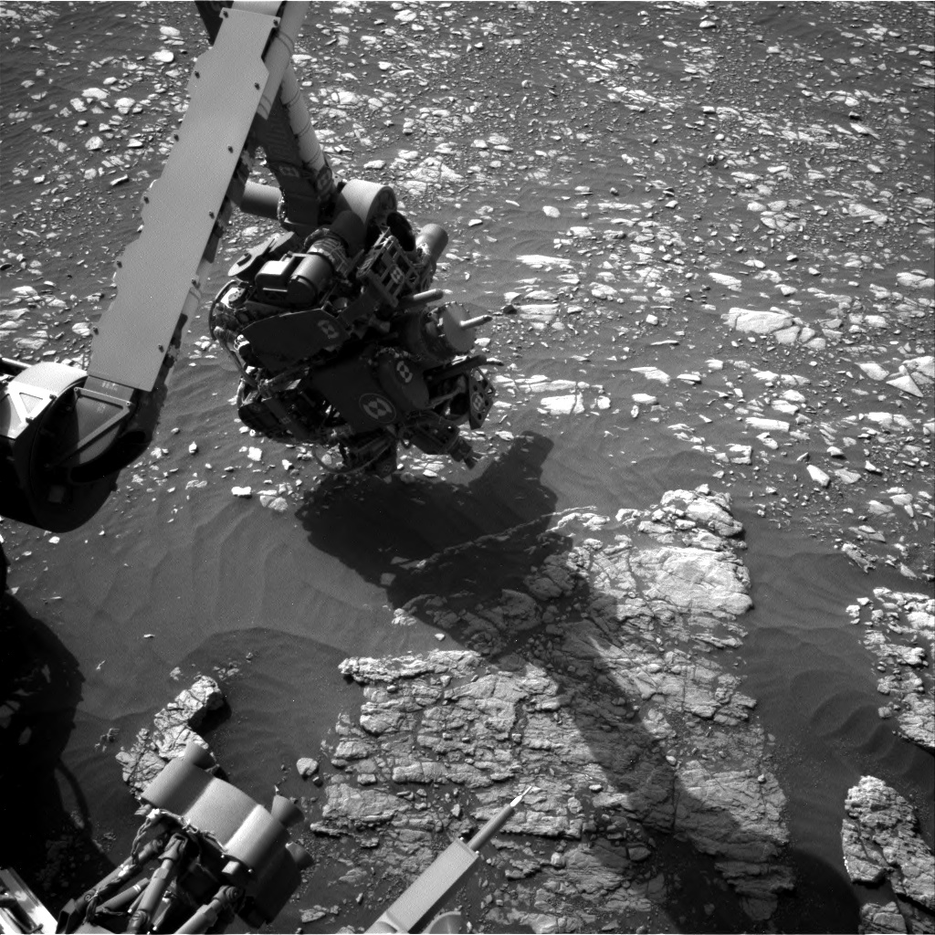 Nasa's Mars rover Curiosity acquired this image using its Right Navigation Camera on Sol 2369, at drive 1386, site number 75