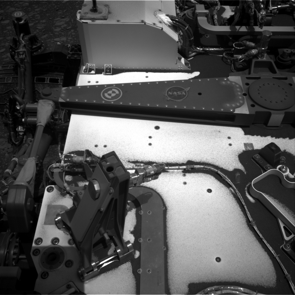 Nasa's Mars rover Curiosity acquired this image using its Right Navigation Camera on Sol 2376, at drive 1386, site number 75