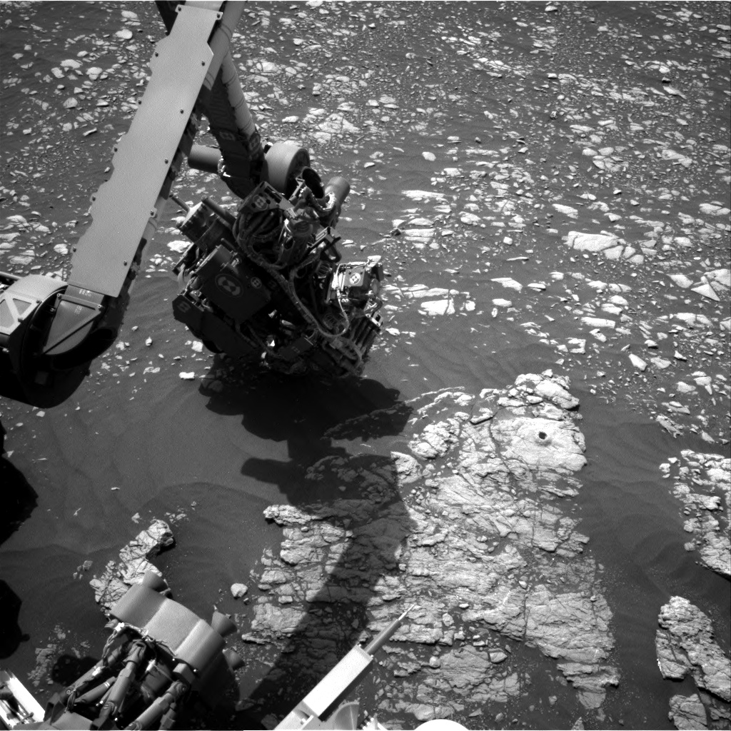 Nasa's Mars rover Curiosity acquired this image using its Right Navigation Camera on Sol 2378, at drive 1386, site number 75