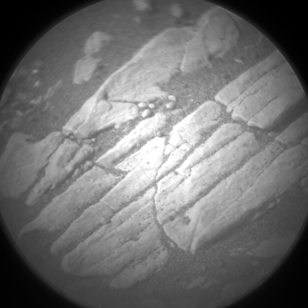 Nasa's Mars rover Curiosity acquired this image using its Chemistry & Camera (ChemCam) on Sol 2382, at drive 1398, site number 75