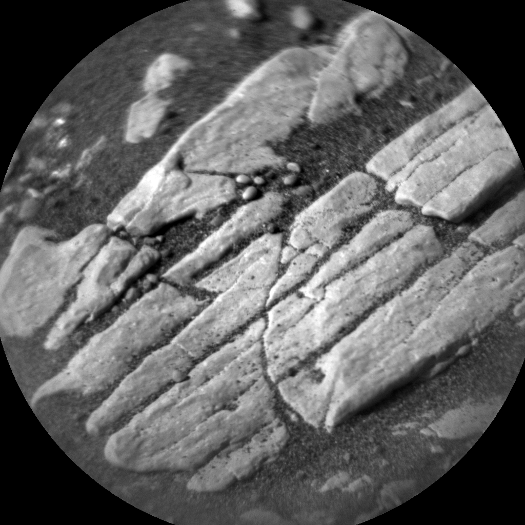 Nasa's Mars rover Curiosity acquired this image using its Chemistry & Camera (ChemCam) on Sol 2382, at drive 1398, site number 75