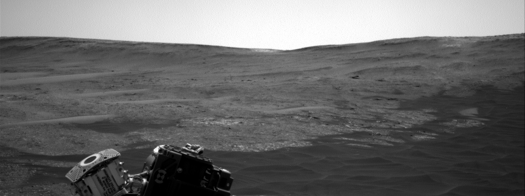 Nasa's Mars rover Curiosity acquired this image using its Right Navigation Camera on Sol 2385, at drive 1398, site number 75