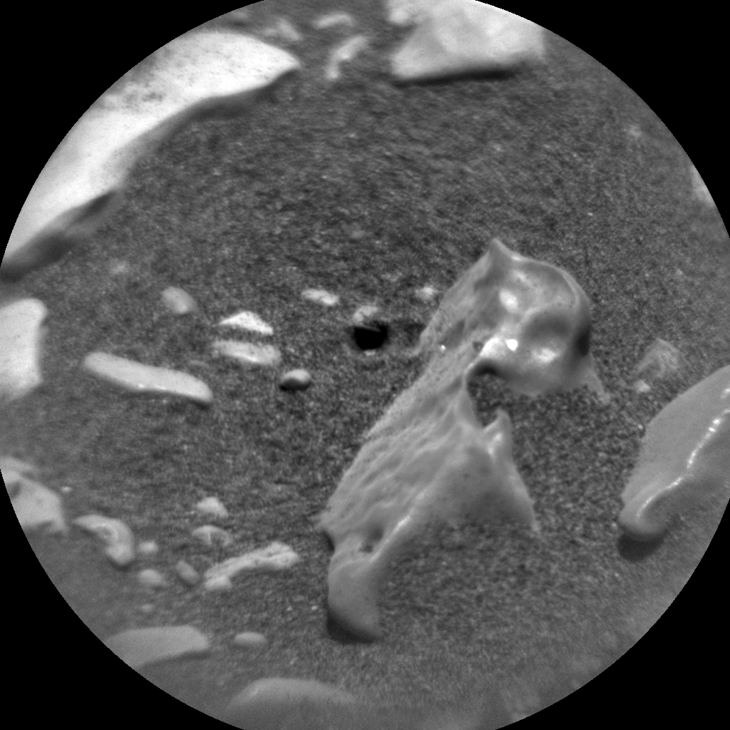 Nasa's Mars rover Curiosity acquired this image using its Chemistry & Camera (ChemCam) on Sol 2387, at drive 1398, site number 75