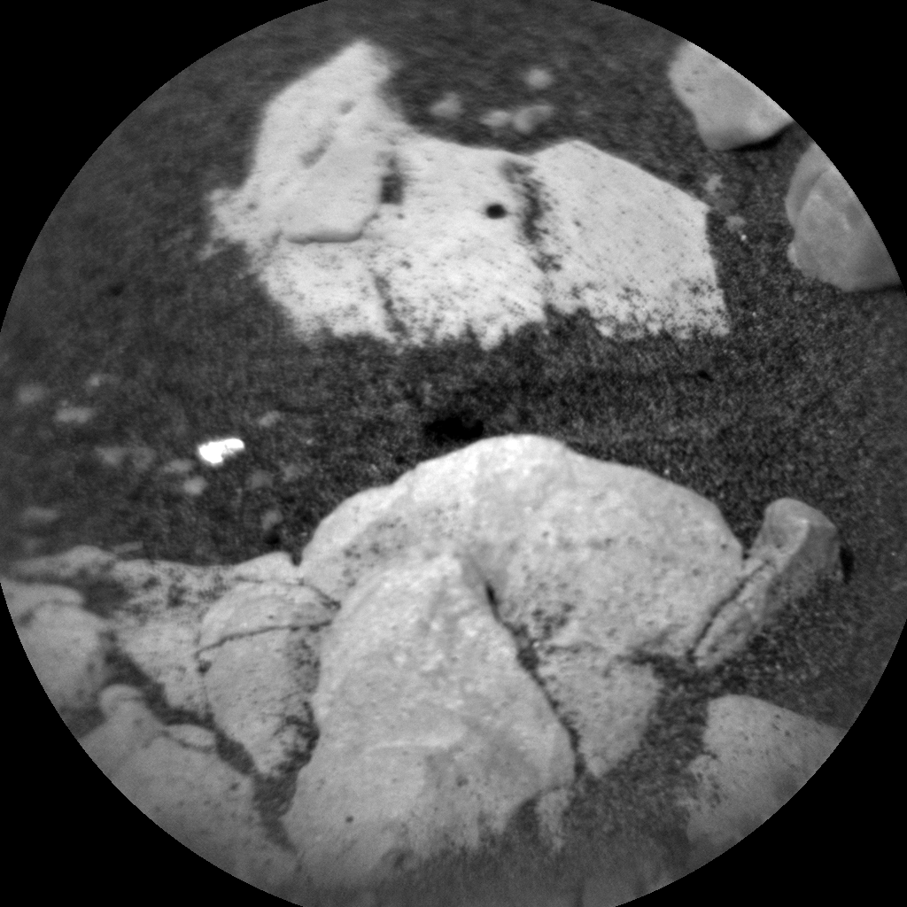 Nasa's Mars rover Curiosity acquired this image using its Chemistry & Camera (ChemCam) on Sol 2394, at drive 1398, site number 75
