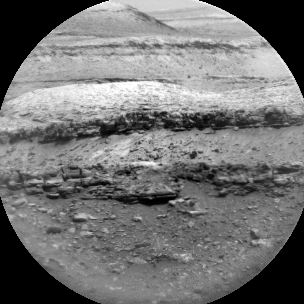 Nasa's Mars rover Curiosity acquired this image using its Chemistry & Camera (ChemCam) on Sol 2400, at drive 1398, site number 75