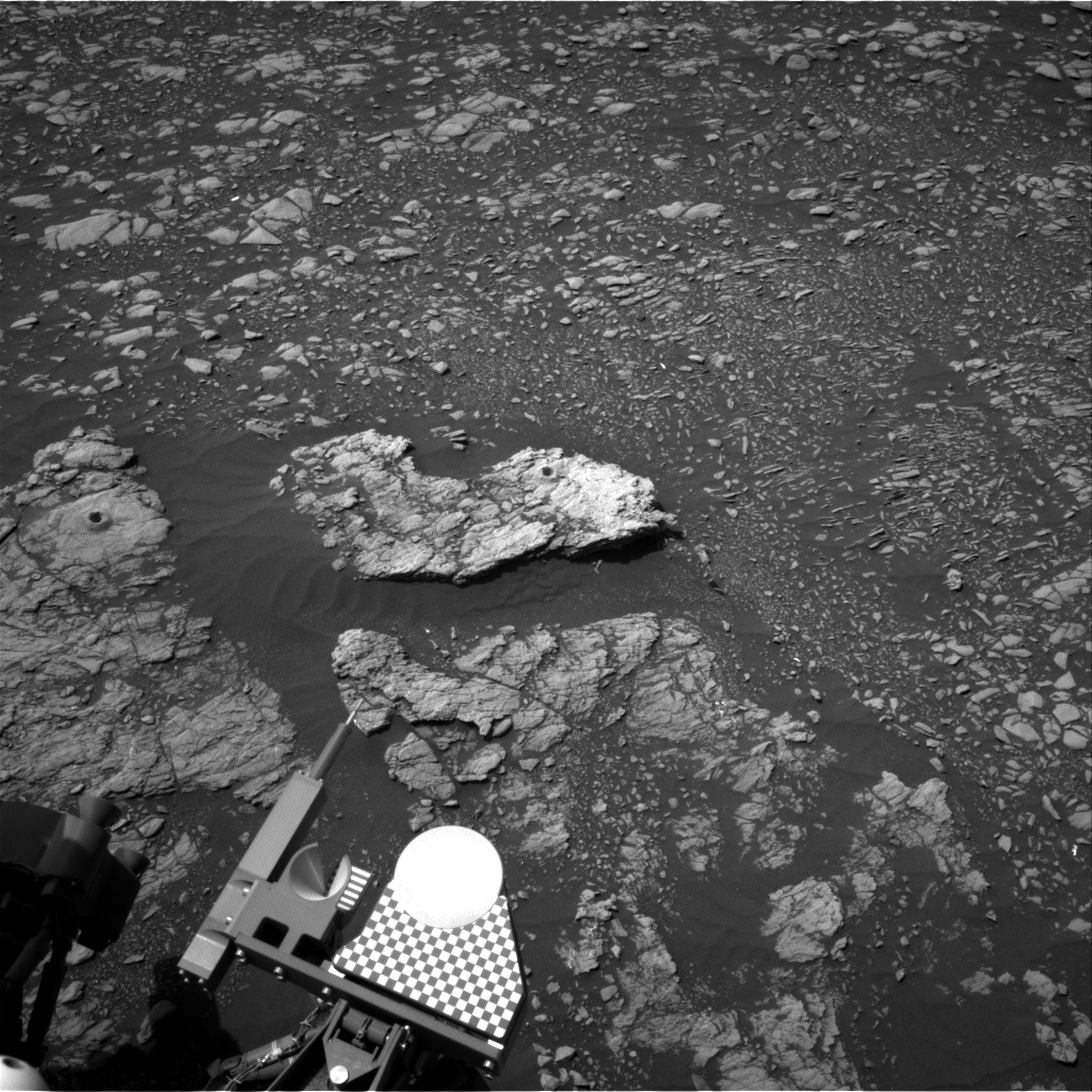 Nasa's Mars rover Curiosity acquired this image using its Right Navigation Camera on Sol 2401, at drive 1398, site number 75