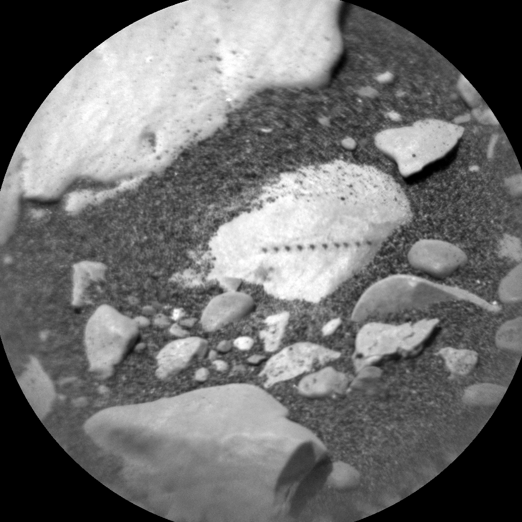 Nasa's Mars rover Curiosity acquired this image using its Chemistry & Camera (ChemCam) on Sol 2406, at drive 1398, site number 75
