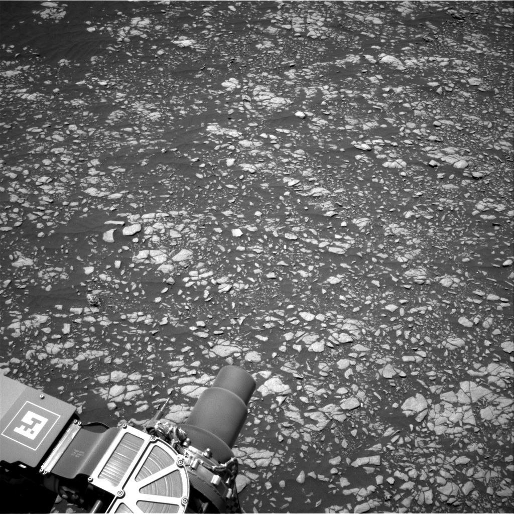 Nasa's Mars rover Curiosity acquired this image using its Right Navigation Camera on Sol 2407, at drive 1450, site number 75