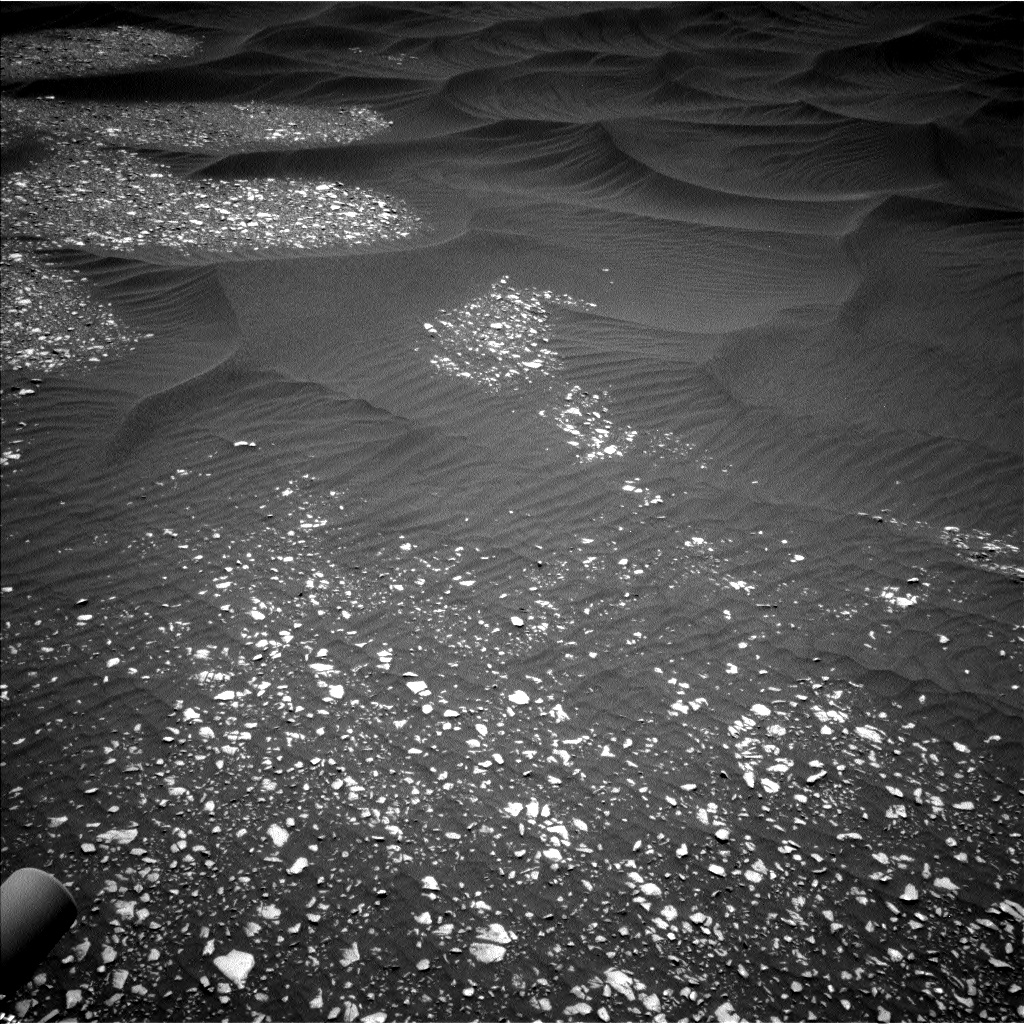 Nasa's Mars rover Curiosity acquired this image using its Left Navigation Camera on Sol 2408, at drive 1516, site number 75