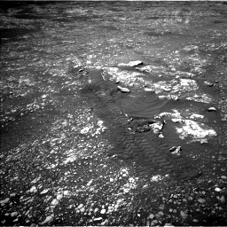Nasa's Mars rover Curiosity acquired this image using its Left Navigation Camera on Sol 2408, at drive 1528, site number 75