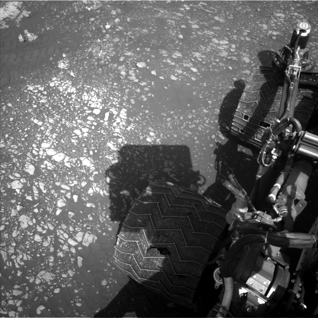 Nasa's Mars rover Curiosity acquired this image using its Left Navigation Camera on Sol 2408, at drive 1564, site number 75