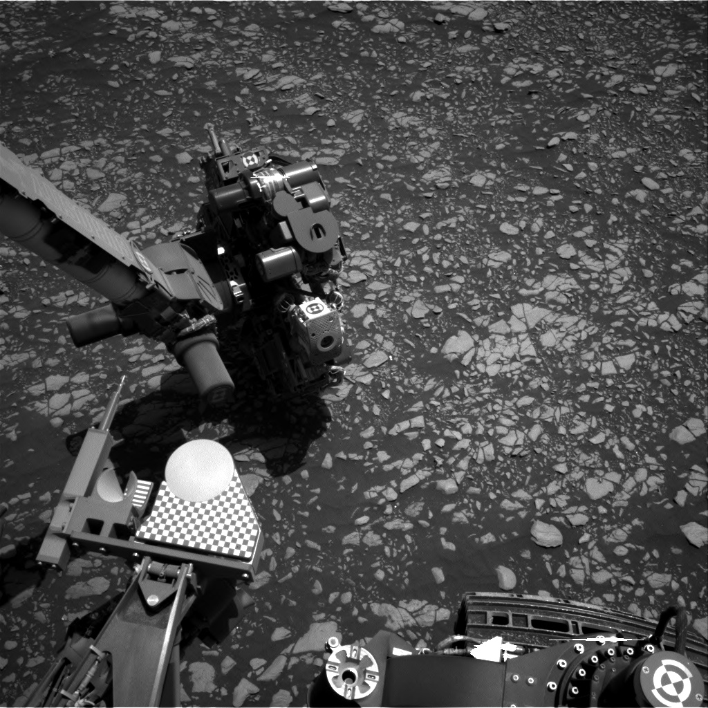 Nasa's Mars rover Curiosity acquired this image using its Right Navigation Camera on Sol 2408, at drive 1450, site number 75