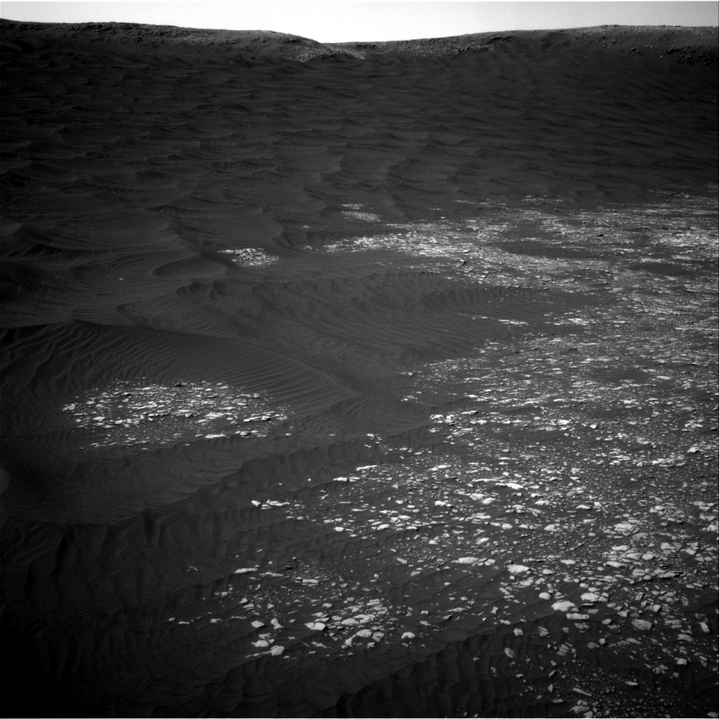Nasa's Mars rover Curiosity acquired this image using its Right Navigation Camera on Sol 2408, at drive 1564, site number 75