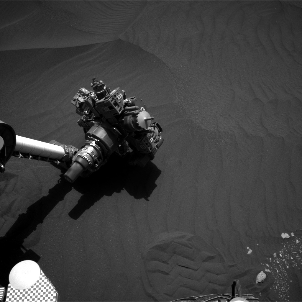 Nasa's Mars rover Curiosity acquired this image using its Right Navigation Camera on Sol 2410, at drive 1564, site number 75