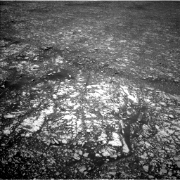 Nasa's Mars rover Curiosity acquired this image using its Left Navigation Camera on Sol 2412, at drive 1672, site number 75