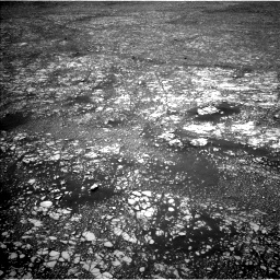 Nasa's Mars rover Curiosity acquired this image using its Left Navigation Camera on Sol 2412, at drive 1696, site number 75