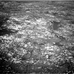 Nasa's Mars rover Curiosity acquired this image using its Left Navigation Camera on Sol 2412, at drive 1762, site number 75