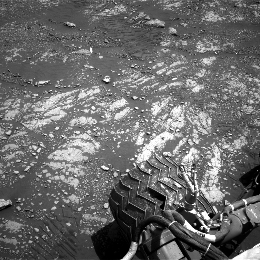 Nasa's Mars rover Curiosity acquired this image using its Right Navigation Camera on Sol 2412, at drive 1916, site number 75
