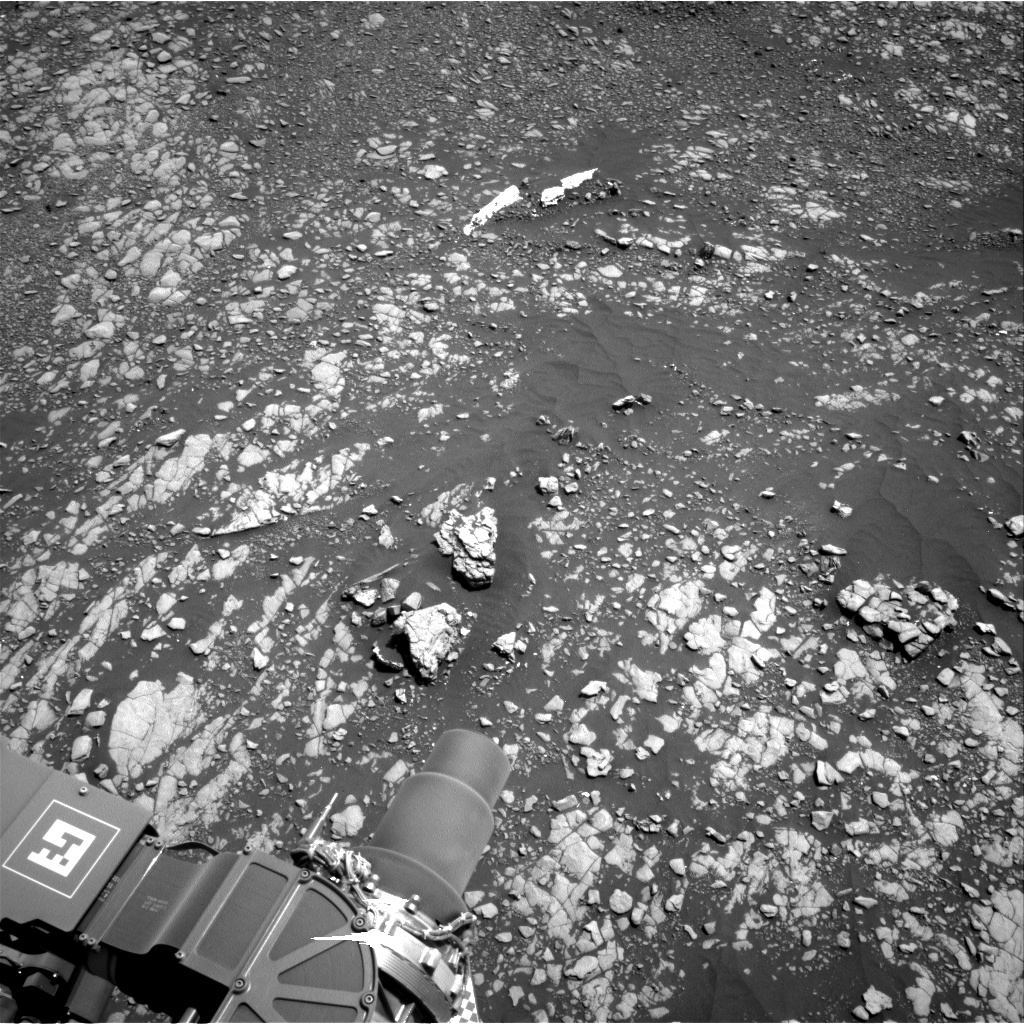 Nasa's Mars rover Curiosity acquired this image using its Right Navigation Camera on Sol 2413, at drive 2004, site number 75