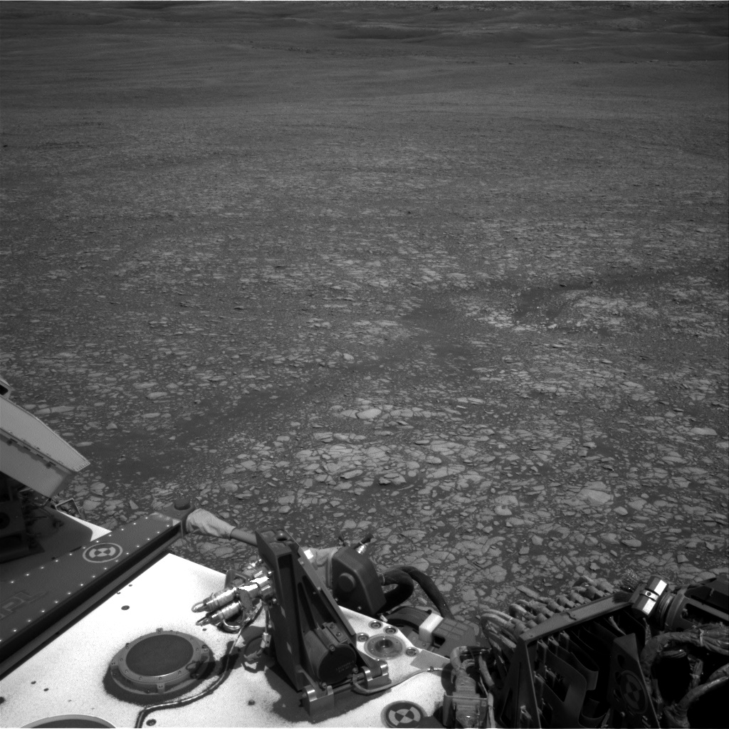 Nasa's Mars rover Curiosity acquired this image using its Right Navigation Camera on Sol 2413, at drive 2004, site number 75