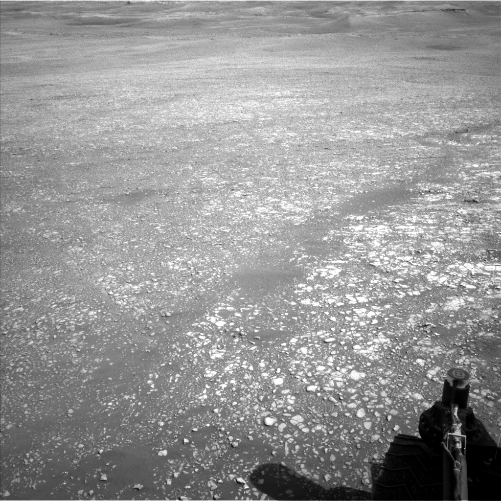 Nasa's Mars rover Curiosity acquired this image using its Left Navigation Camera on Sol 2414, at drive 2052, site number 75