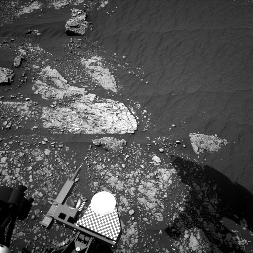 Nasa's Mars rover Curiosity acquired this image using its Right Navigation Camera on Sol 2415, at drive 2052, site number 75