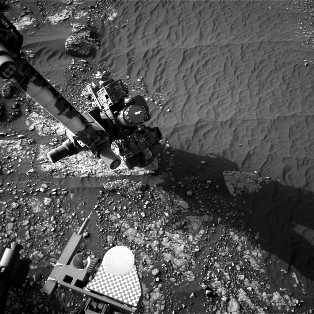 Nasa's Mars rover Curiosity acquired this image using its Right Navigation Camera on Sol 2415, at drive 2052, site number 75