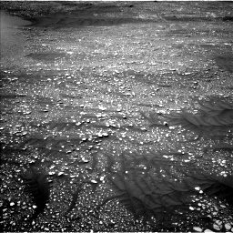Nasa's Mars rover Curiosity acquired this image using its Left Navigation Camera on Sol 2416, at drive 2298, site number 75