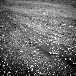 Nasa's Mars rover Curiosity acquired this image using its Left Navigation Camera on Sol 2416, at drive 2322, site number 75
