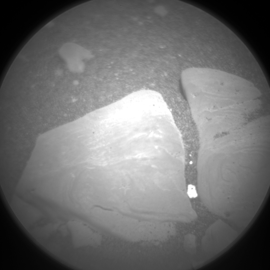 Nasa's Mars rover Curiosity acquired this image using its Chemistry & Camera (ChemCam) on Sol 2417, at drive 2332, site number 75