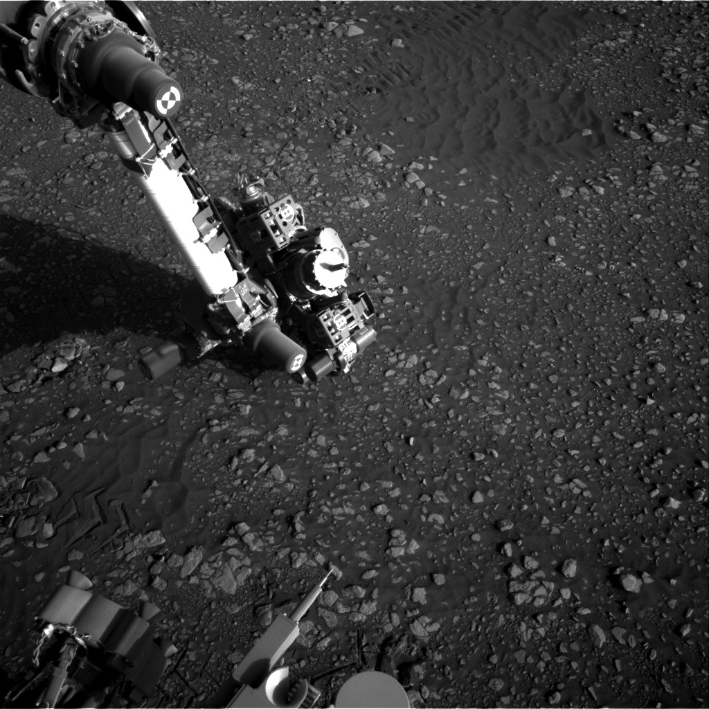 Nasa's Mars rover Curiosity acquired this image using its Right Navigation Camera on Sol 2419, at drive 2332, site number 75