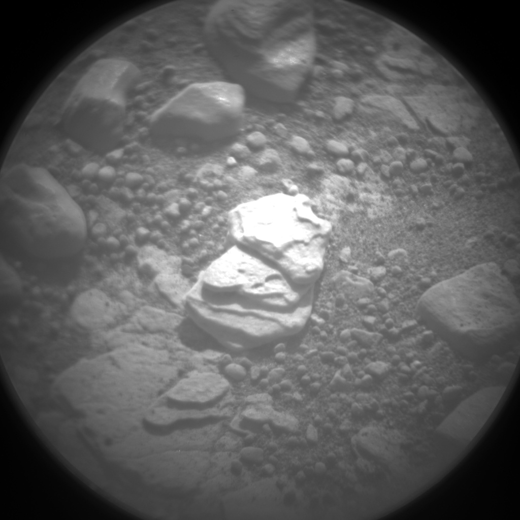 Nasa's Mars rover Curiosity acquired this image using its Chemistry & Camera (ChemCam) on Sol 2420, at drive 2770, site number 75