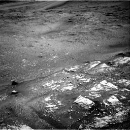 Nasa's Mars rover Curiosity acquired this image using its Right Navigation Camera on Sol 2420, at drive 2758, site number 75