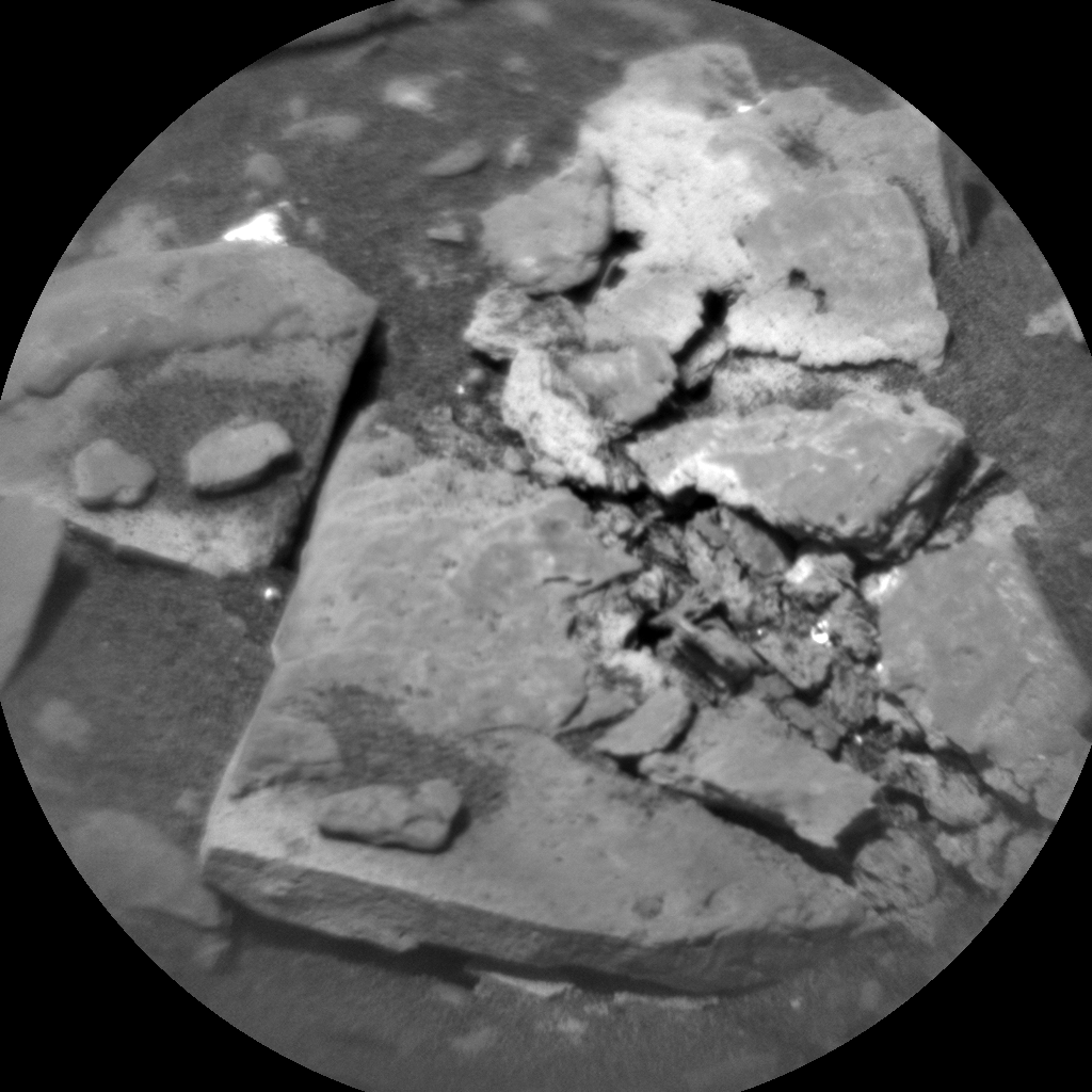 Nasa's Mars rover Curiosity acquired this image using its Chemistry & Camera (ChemCam) on Sol 2420, at drive 2332, site number 75