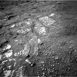 Nasa's Mars rover Curiosity acquired this image using its Left Navigation Camera on Sol 2422, at drive 2788, site number 75