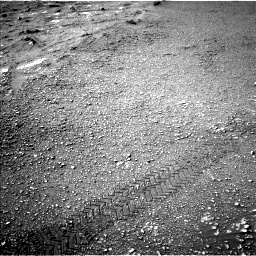 Nasa's Mars rover Curiosity acquired this image using its Left Navigation Camera on Sol 2422, at drive 2830, site number 75