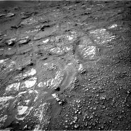 Nasa's Mars rover Curiosity acquired this image using its Right Navigation Camera on Sol 2422, at drive 2794, site number 75